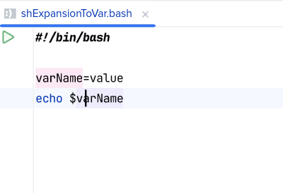 После 'Convert to variable reference $name'