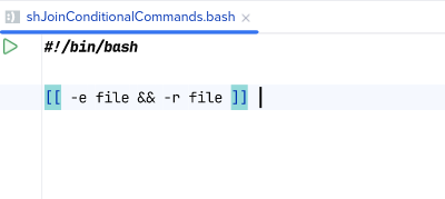 После 'Join conditional commands'