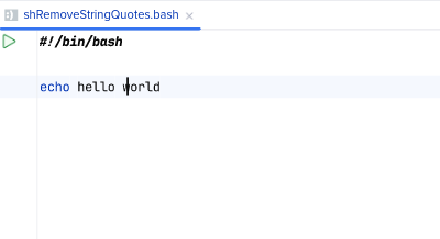После 'Remove quotes (may change semantics)'