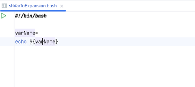 После 'Convert to parameter expansion ${name}'